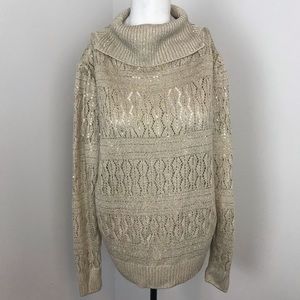 St. John evening by Marie Gray gold sweater M